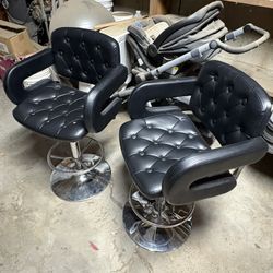 2 used salon chairs