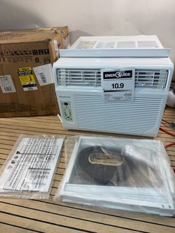 12000 BTU Keystone 230V Window Air Conditioner with 11,000 BTU Supplemental Heating and Dehumidification, 230V, Window AC Unit for Living Room, Apartm