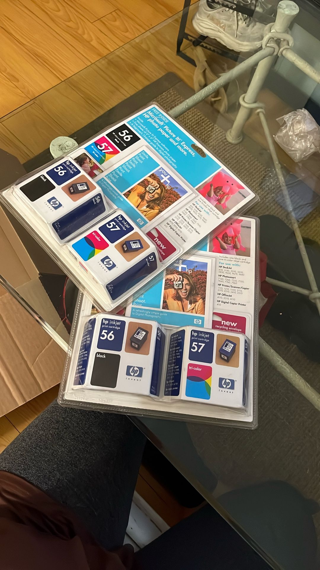 HP Inkjet Cartridge 56 & 57