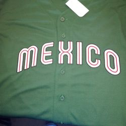 New Baseball Jersey Mexico Mens