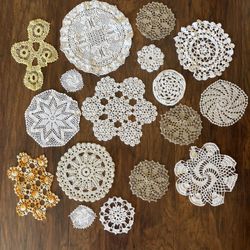 17 doilies