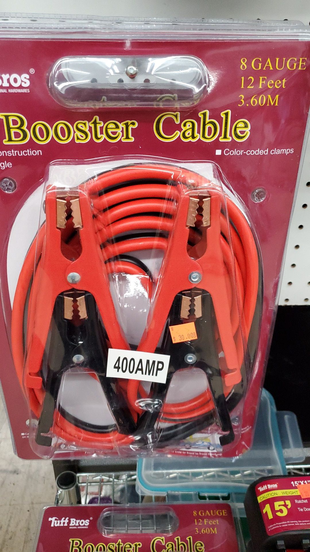 Booster Cables for car