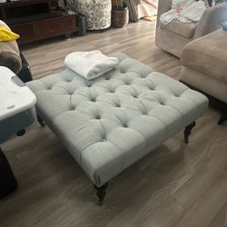 Gray Ottoman
