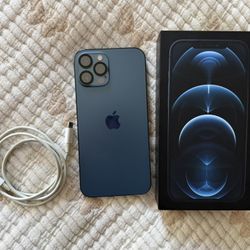 Iphone 12 Pro Max 128GB Pacific Blue UNLOCKED 