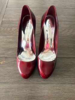 BCBGeneration Red Patent Leather Pumps