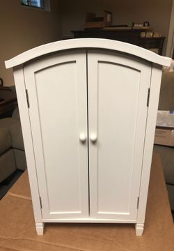 Pottery barn doll size armoire. Perfect condition