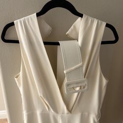 White/Cream Pantsuit 