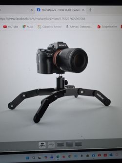NEW SEALED edelkrone StandONE – Original Black Box – Portable Camera Stand – $129 OBO