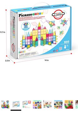 Picasso tiles 100 pcs
