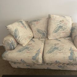 Couch with matching Chairs