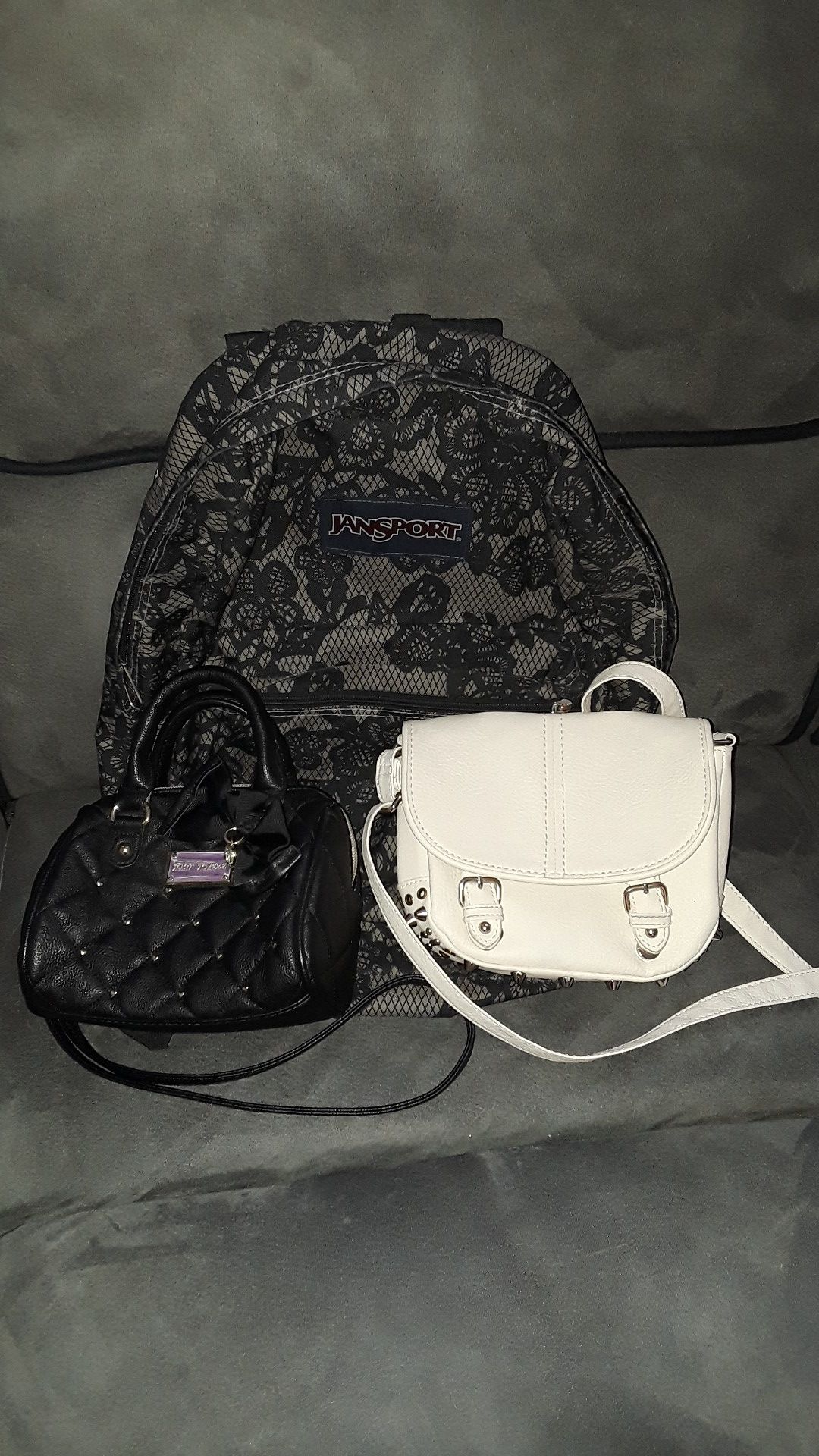 Women purses and backpack