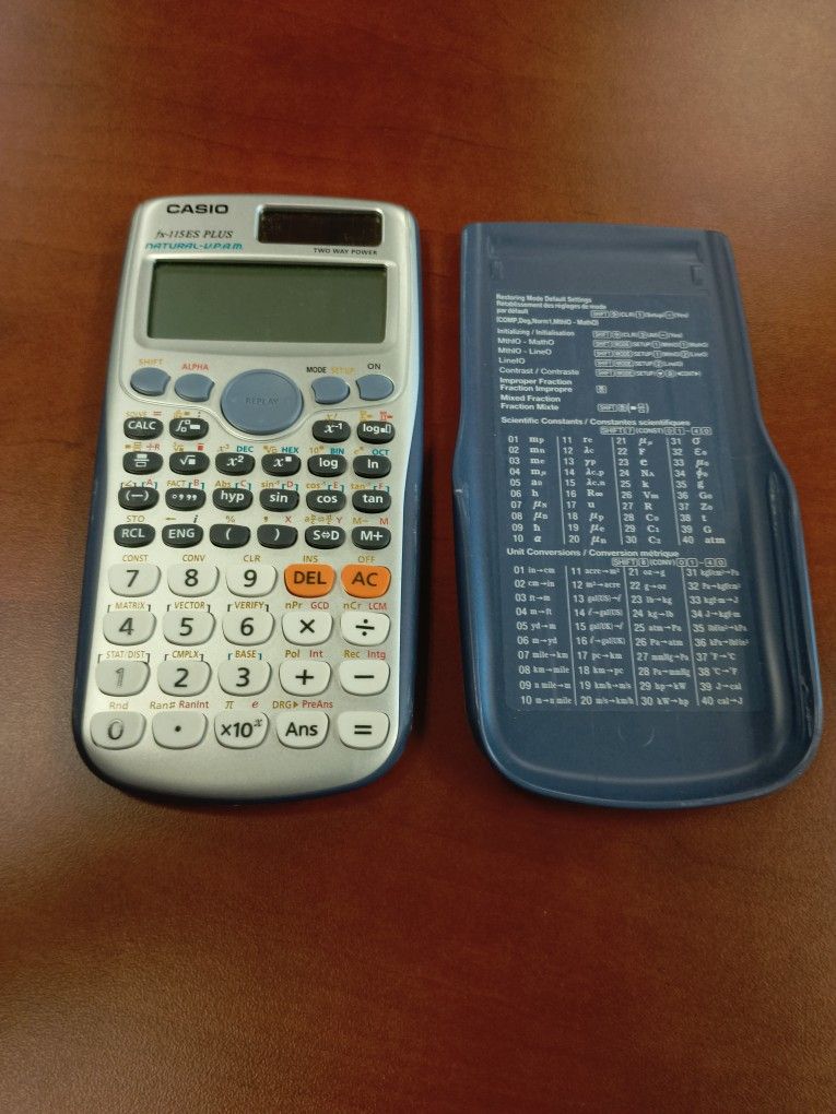 Vintage Casio 115es Plus Calculator Works Great