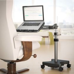 LEVO G2 Rolling Laptop Workstation Stand Cart Desk for Laptops, Books, Tablets, and Art, Made for Sofa