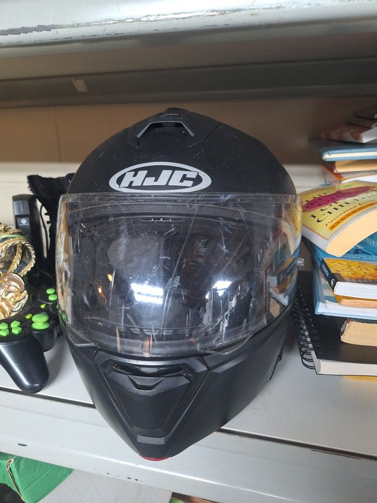 Hjc Helmet Had Scratches On Visor Other Wise Good Shape 4xl