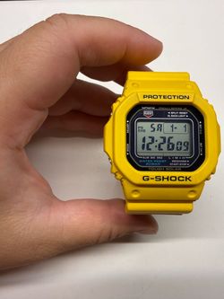Casio G-Shock GW-M5600A Yellow Tough Solar Watch
