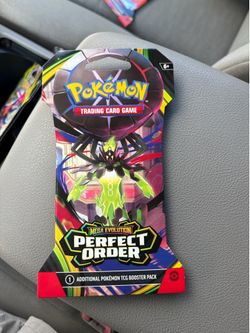 Pokeman MEGA EVOLUTION PERFECT ORDER