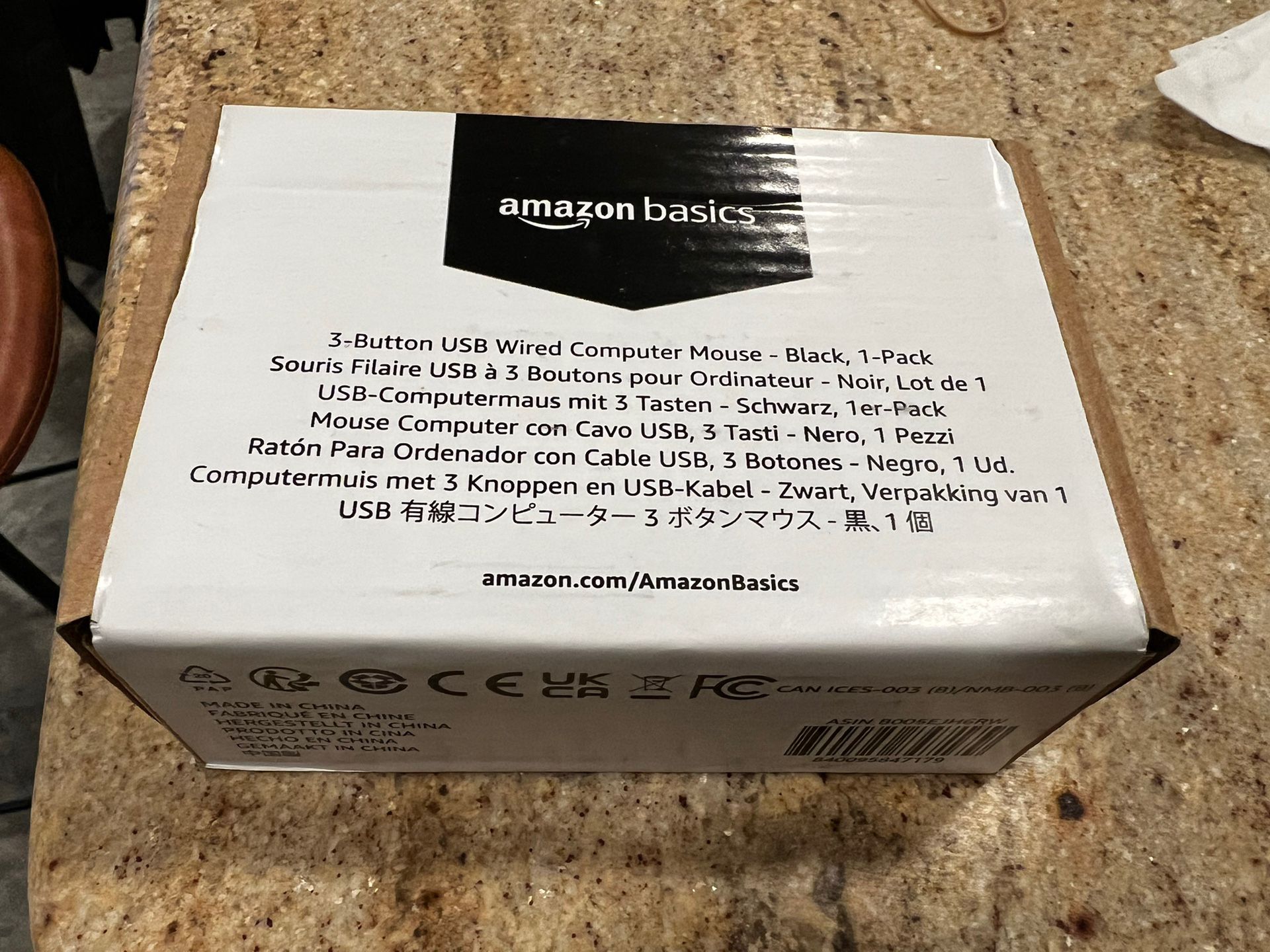 Brand New Amazon Basic Mouse