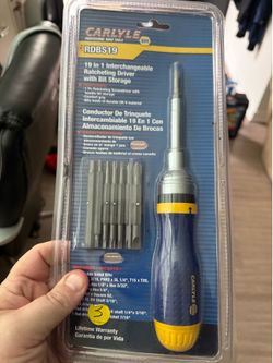 Carlyle 19 in 1 Ratcheting bit driver