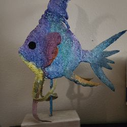 FREE Fish Art,  22 Inches Tall