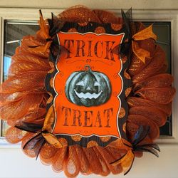Halloween Door Wreath 