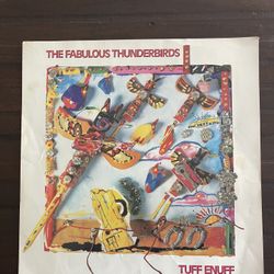 FABULOUS THUNDERBIRDS Album Slick. Record Company Promo Item. Two Sided. Identical Copy Of Album Cover. Does Not Contain Record.