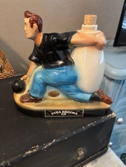 1973 Ezra Brooks Liquor Bottle