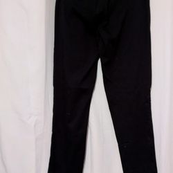 Democracy Absolution Black Pants Belt Loops Zippered 2 Front Buttons Size 6