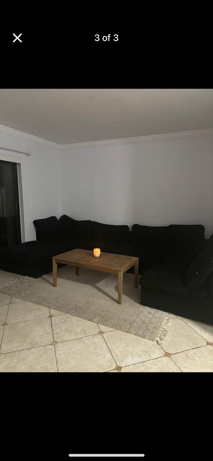 Black Cloud Couch