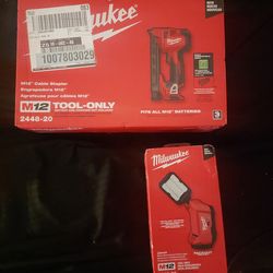 Milwaukee and dewalt powertools