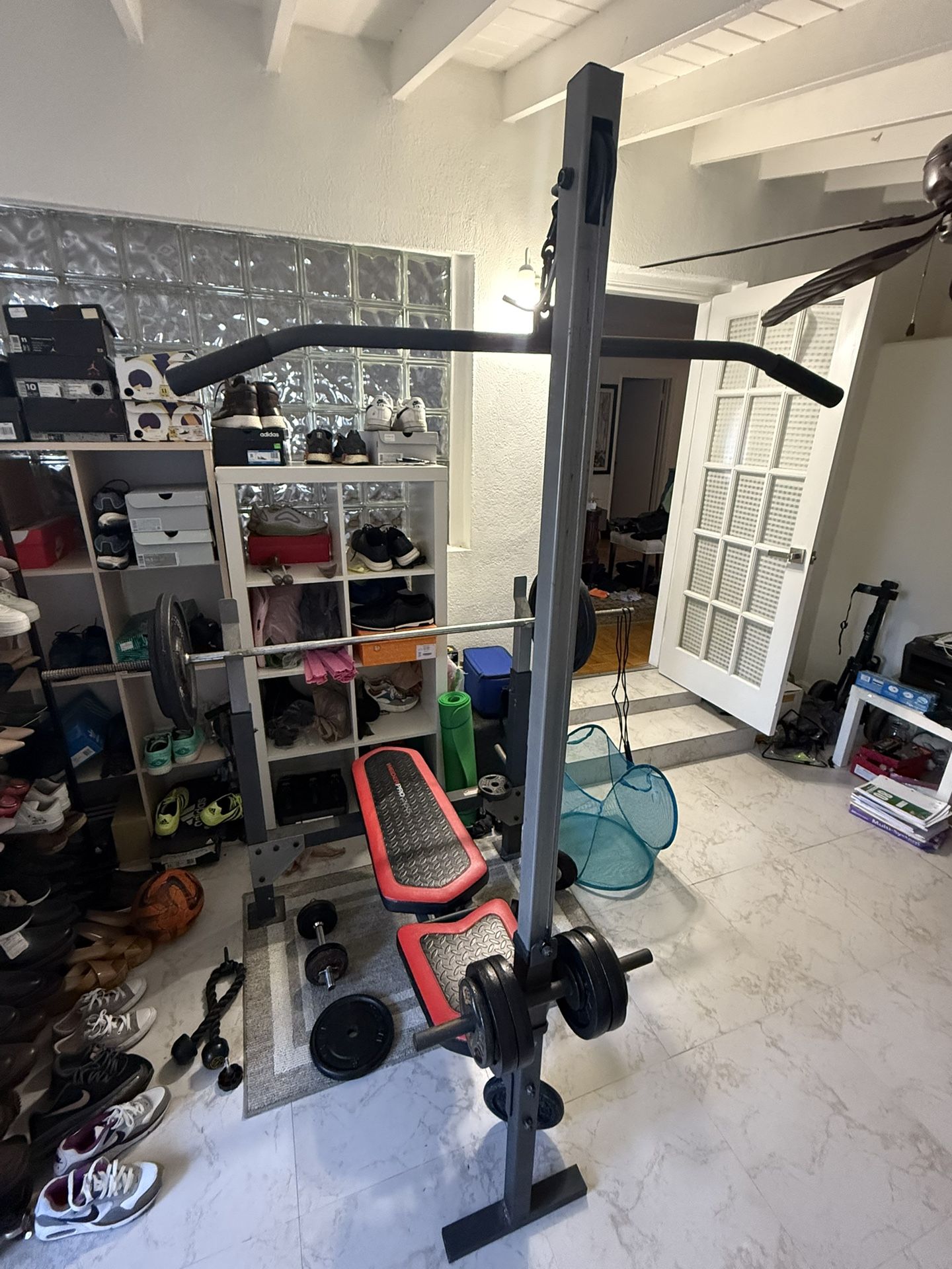 Bench Press And Weights