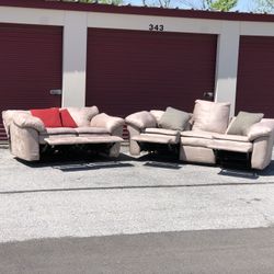 FREE delivery - Clean Recliner  Sofa Loveseat Couches Sectional