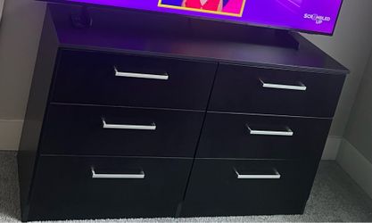 6 Drawer Dresser and two bedside tables set