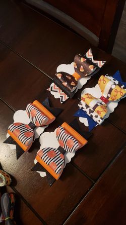 Halloween Hairbows /$5 Large