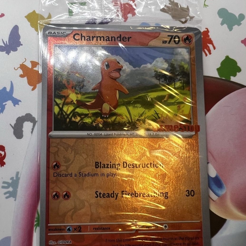 Pokmon 151 Charmander GameStop Promo Card for Sale in Corona, CA - OfferUp