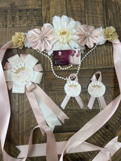 Maternity Sash Set 408