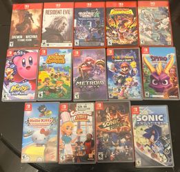 Nintendo Switch and switch 2 games 🎮, READ DESCRIPTION!!!