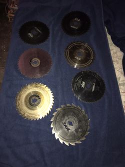 8 1/4” Used Circular Saw Blades!! Vgc $5 Each !
