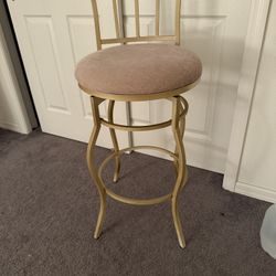 Gold Pink High Chair 