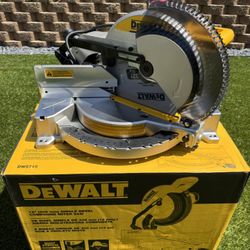 DEWALT 15 Amp Corded 12 in. Single Bevel Compound Miter Saw