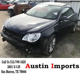 2008 VW Volkswagen EOS 2.0 Turbo Engine Seats Transmission Air-Bag Door Panel Card rims Bumper Trunk Parting out Parts lights left rear right front