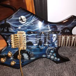 Custom Made Warlock Guitar 