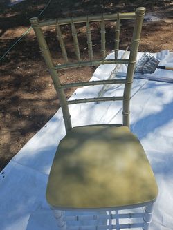 Gold chiavari chair