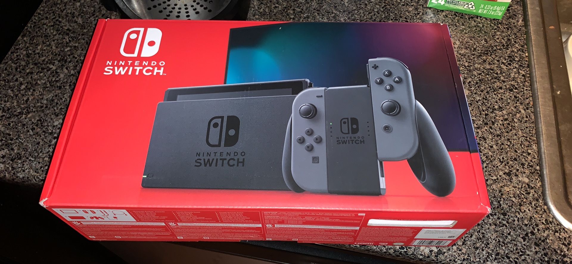 New Mint in Box Nintendo Switch Gray