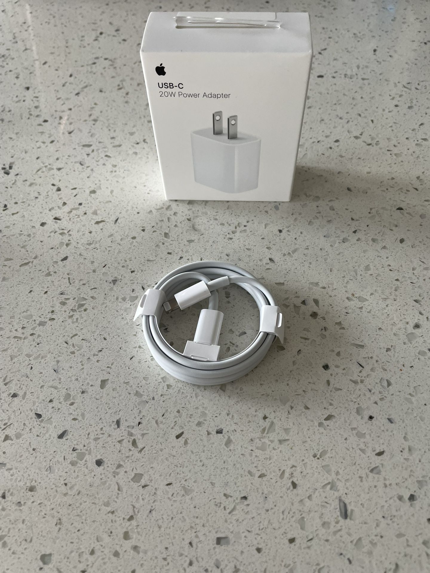 Brand New! Apple Brand USB-C 20W Power Adapter And Charger Cable