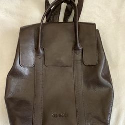 Genicci  Leather Backpack 