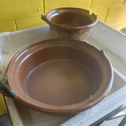 ARTÍCULO CON DEFECTO. Se Venden Las Dos Casuelas Sin Tapa