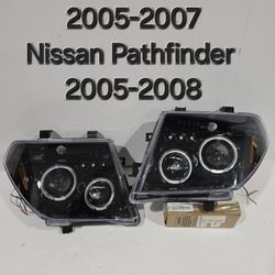 Nissan Frontier 2005-2007 Headlights 