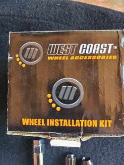 New Black lug nut kit 14X1.5