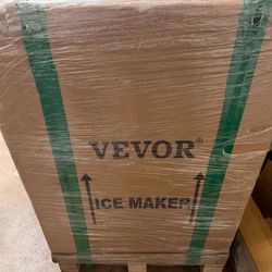 VEVOR 110V Commercial Ice Maker Machine 265LBS/24H, 750W Stainless Steel Ice Machine NEW FACTORY SEALED