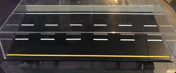 NASCAR Hot Wheels Diecast Race Track Display Case